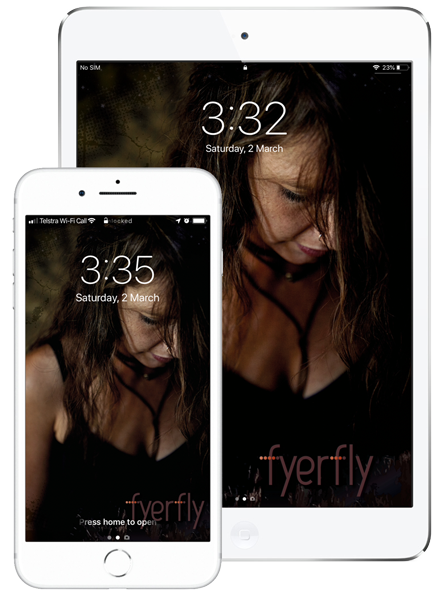 Fyerfly wallpaper - digital download